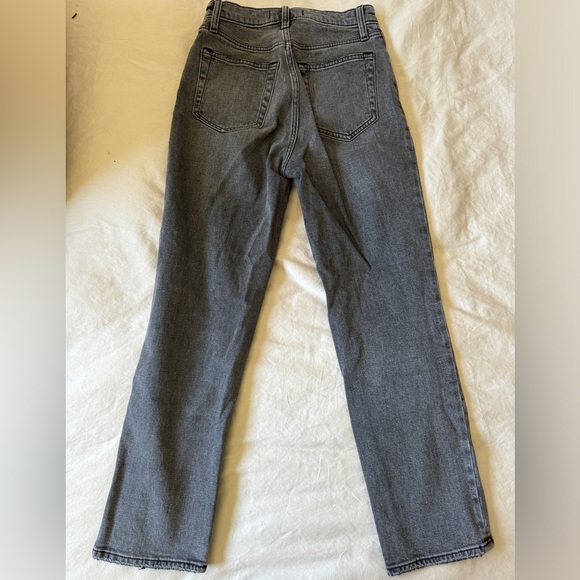 Abercrombie Ankle Straight Jean - Dark Grey - Picture 3 of 3